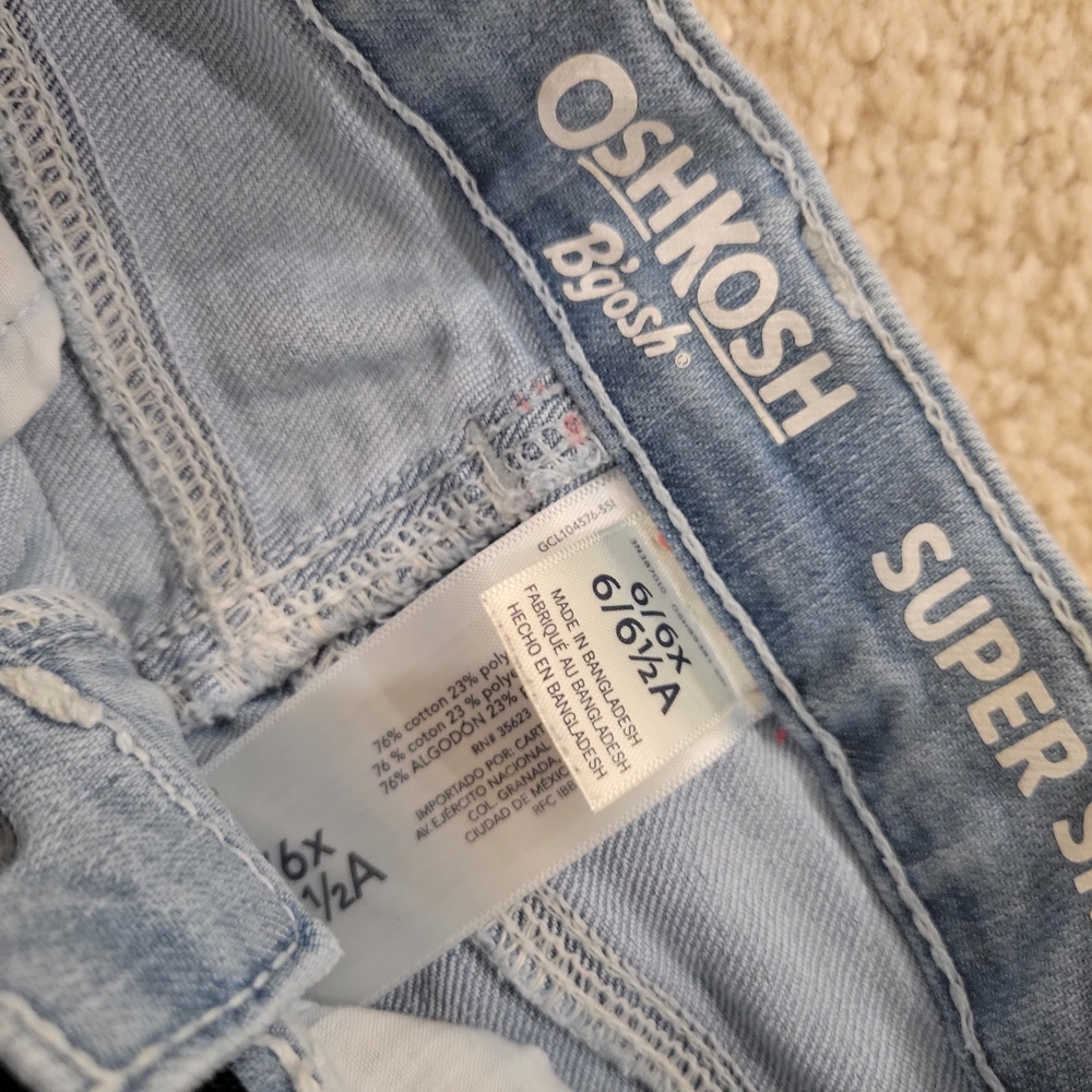 OshKosh B'gosh Light Blue Denim Jeans - Picture 2 of 4